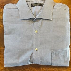 Donald J. Trump Light Blue Dress Shirt for Men